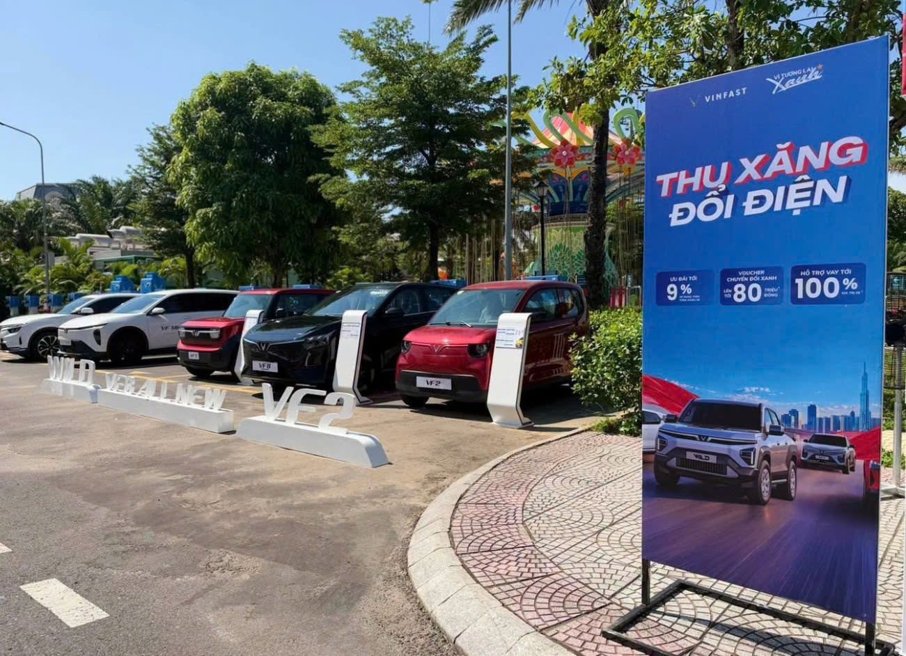VinFast mở rộng chiến dịch chuyển đổi xe điện tại 88 trung tâm thương mại Vincom